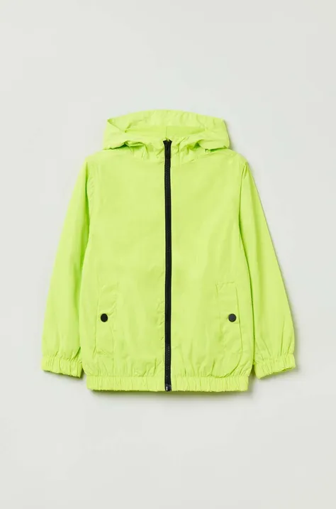 Otroška jakna OVS zelena barva