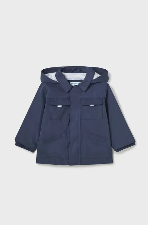 Куртка для немовлят Mayoral колір синій