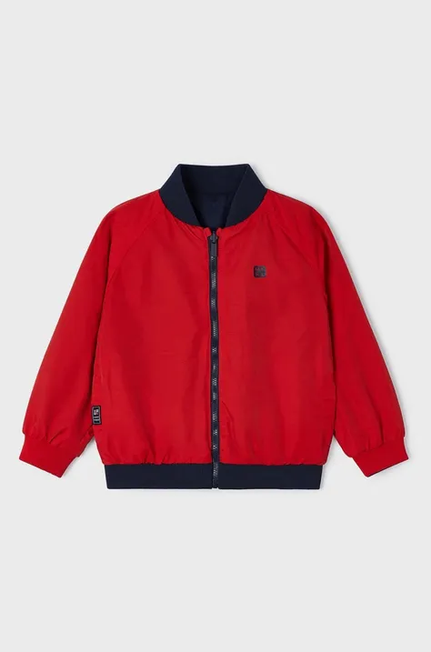 Детская двусторонняя куртка Mayoral цвет красный
