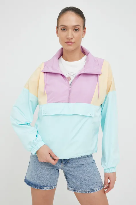Куртка Billabong женская цвет бирюзовый переходная oversize