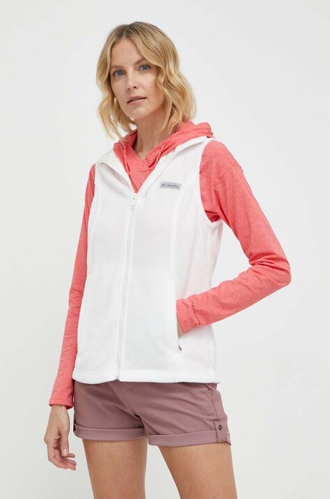 Columbia vesta sport Benton Springs culoarea alb, de tranzitie, 1372121
