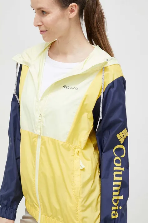 Columbia windbreaker TERREX Lily Basin culoarea galben 2034931