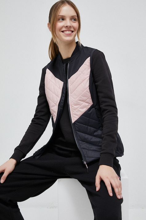 Sportski prsluk 4F boja: crna, za prijelazno razdoblje