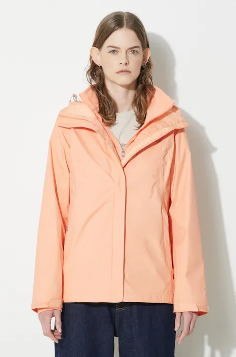 Columbia jacket Arcadia II women's orange color