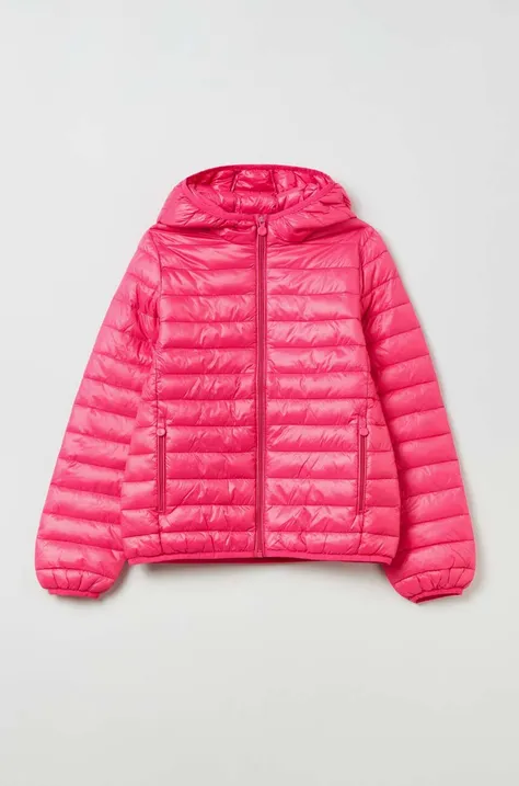 Детская куртка OVS цвет розовый