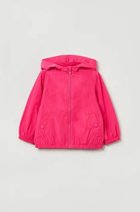 Куртка для немовлят OVS колір рожевий