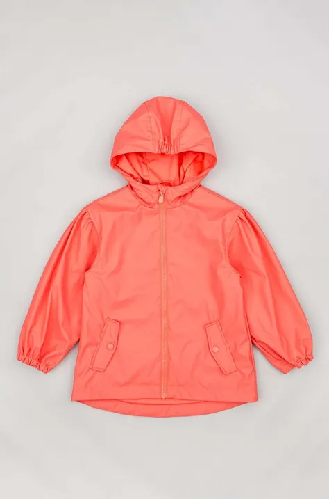 Детская куртка zippy цвет оранжевый