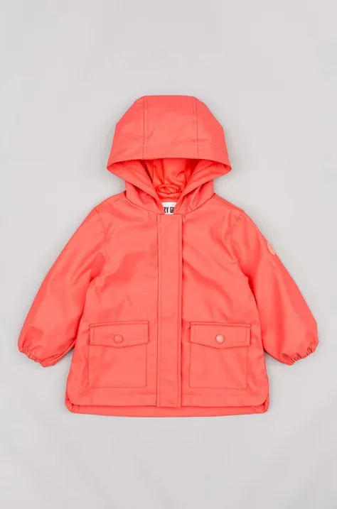zippy kurtka dziecięca kolor pomarańczowy