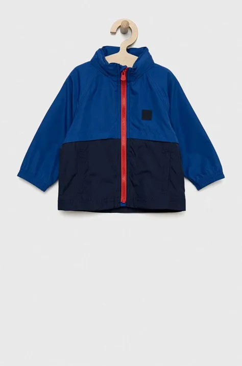 Otroška jakna GAP mornarsko modra barva