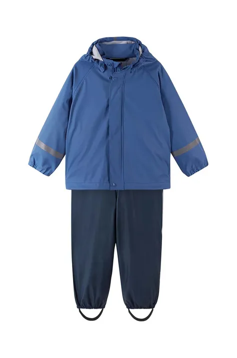 Reima geacă și pantaloni pentru copii culoarea albastru