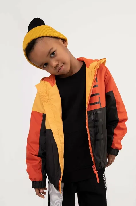 Παιδικό μπουφάν Coccodrillo χρώμα: πορτοκαλί