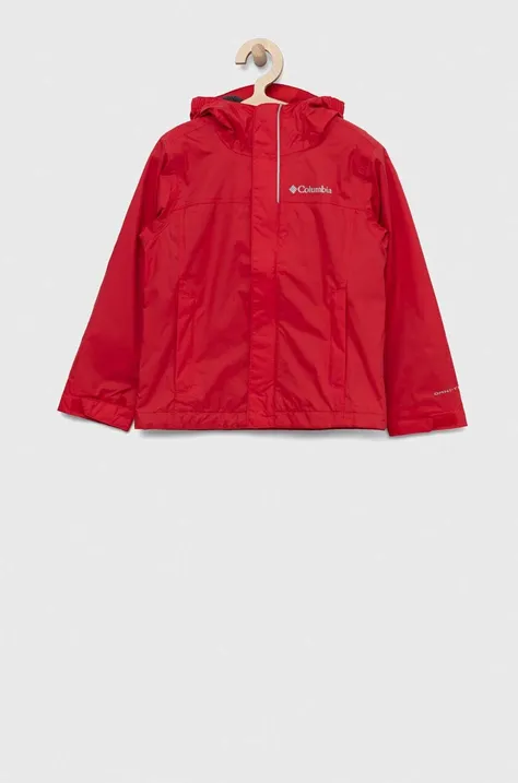 Παιδικό μπουφάν Columbia Watertight Jacket χρώμα: κόκκινο