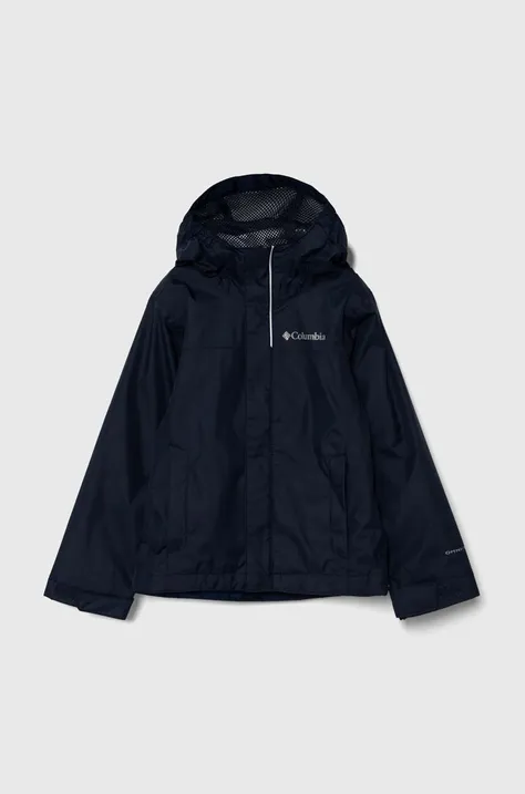 Otroška jakna Columbia Watertight Jacket črna barva