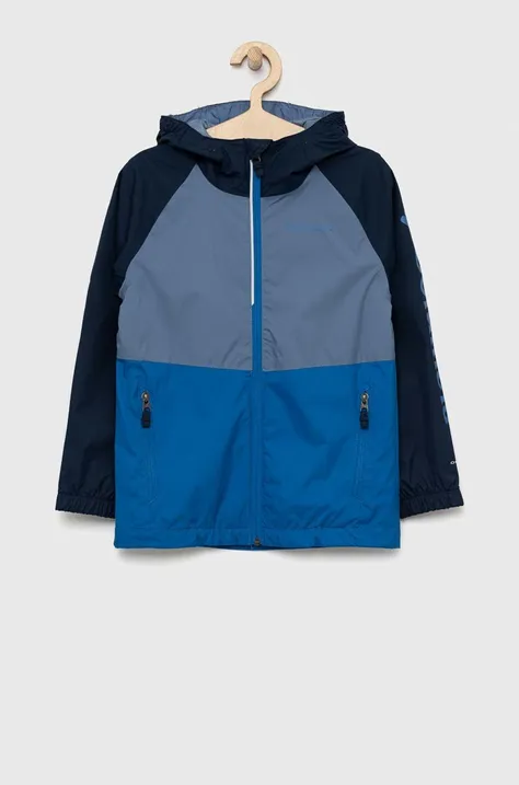 Columbia kurtka dziecięca Dalby Springs Jacket kolor niebieski