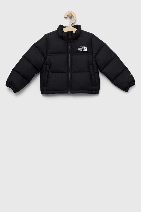 Детско пухено яке The North Face в черно