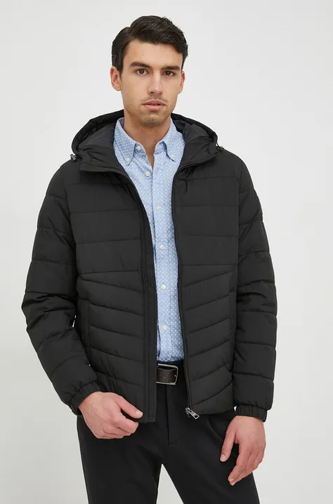 Куртка Tommy Hilfiger чоловіча колір чорний перехідна