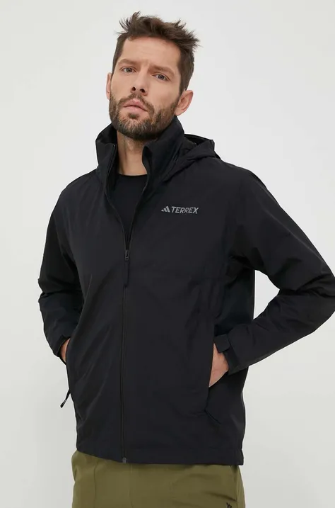 Outdoor jakna adidas TERREX Multi črna barva