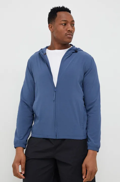 Calvin Klein Performance windbreaker Essentials culoarea albastru marin, de tranzitie