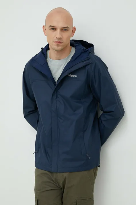 Columbia outdoor jacket Watertight II navy blue color