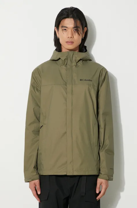 Columbia outdoor jacket Watertight II green color