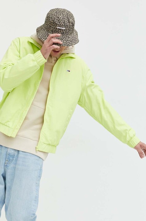 Куртка Tommy Jeans мужская цвет жёлтый переходная