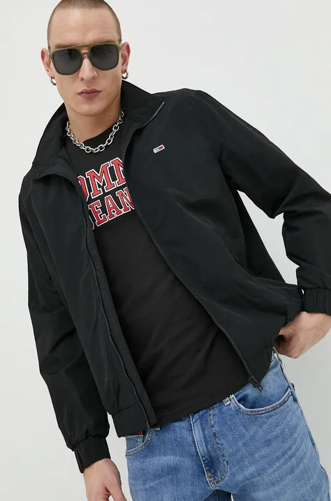 Куртка Tommy Jeans чоловіча колір чорний перехідна