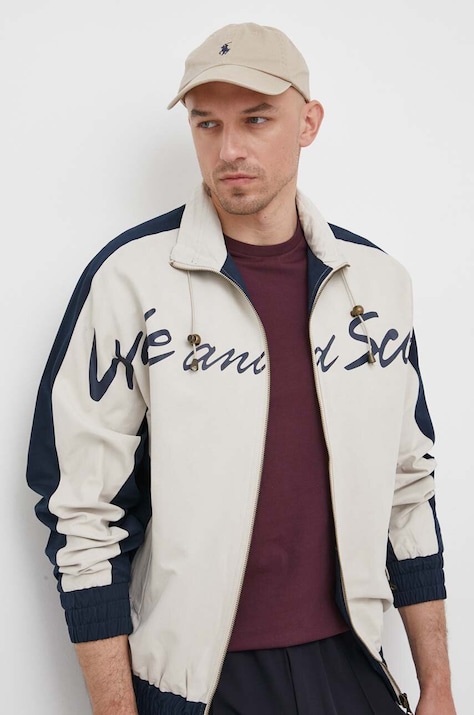 Куртка Lyle & Scott мужская цвет синий переходная