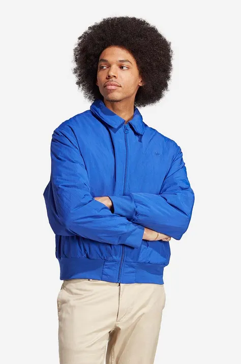 adidas Originals jacket Premium Essentials Jacket men's blue color