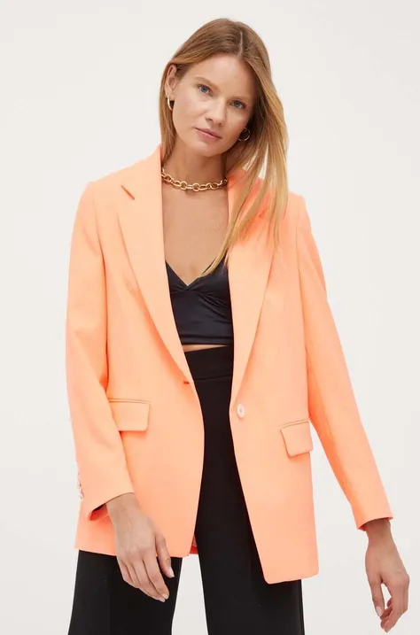 Пиджак Drykorn цвет оранжевый однобортный однотонная