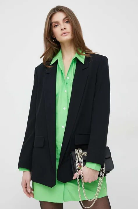 Пиджак Sisley цвет чёрный без замка однотонная