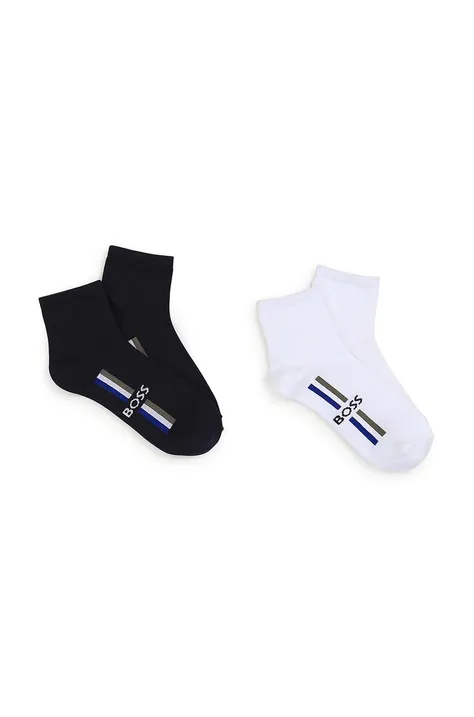 Дитячі шкарпетки BOSS 2-pack колір білий