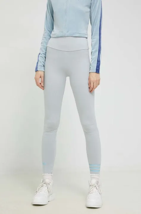 Adidas Originals legging szürke, női, nyomott mintás