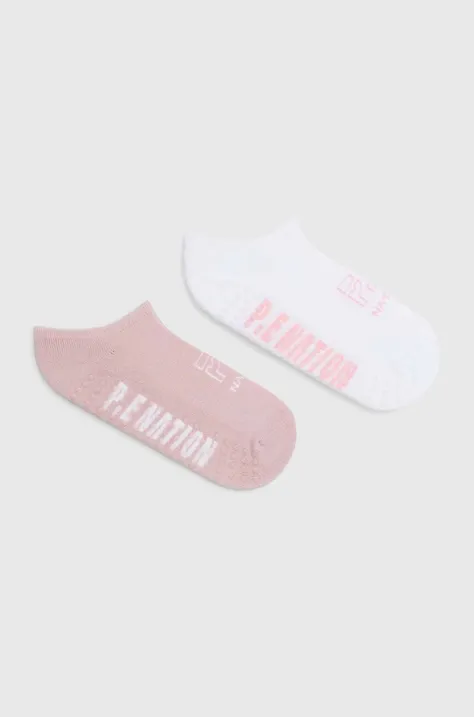 Čarape P.E Nation 2-pack za žene, boja: ružičasta