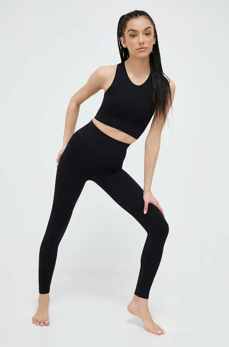 Casall jóga leggings fekete, sima