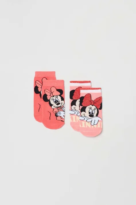 Шкарпетки для немовлят OVS x Disney колір рожевий