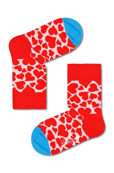 Happy Socks skarpetki dziecięce Kids Hearts