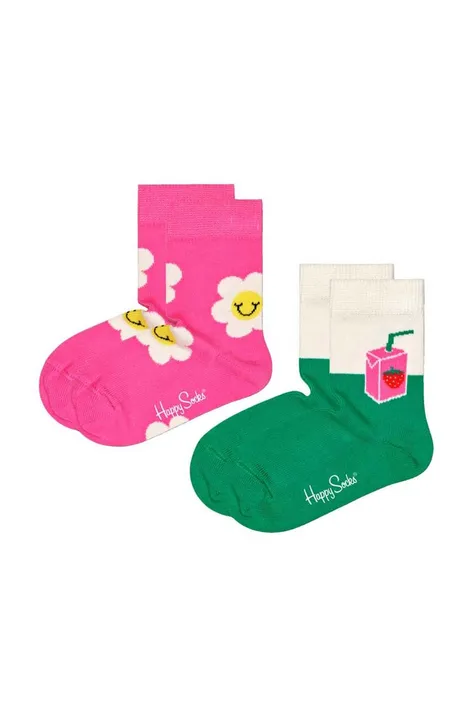 Happy Socks calzini bambino/a pacco da 2