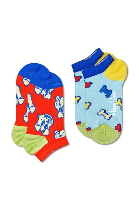 Happy Socks skarpetki dziecięce Kids Dog & Bone 2-pack