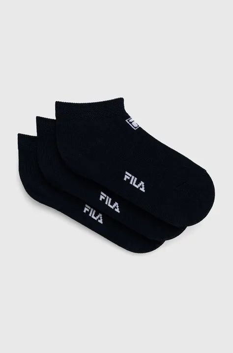 Дитячі шкарпетки Fila 3-pack колір синій