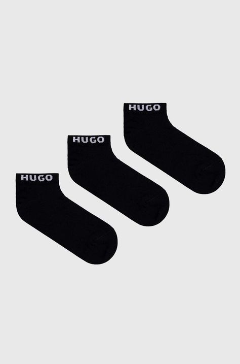 Nogavice HUGO 3-pack