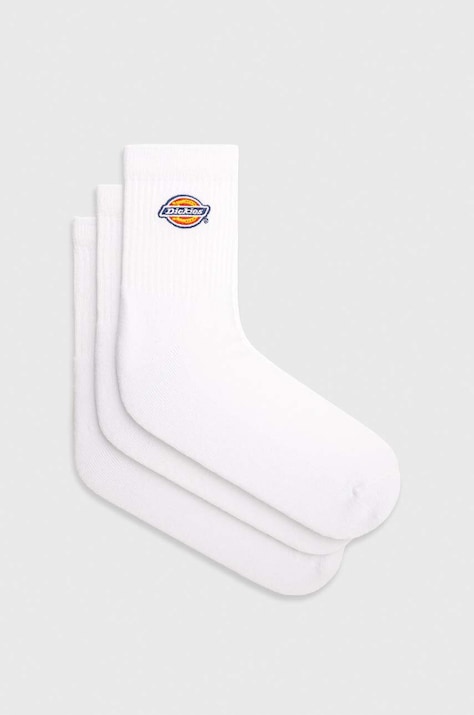 Dickies șosete 3-pack bărbați, culoarea alb DK0A4Y9OWHX1-WHITE