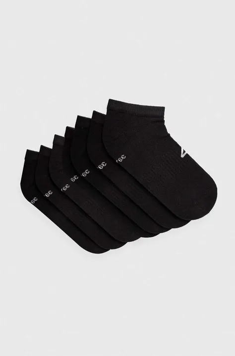 Κάλτσες 4F 7-pack χρώμα: μαύρο
