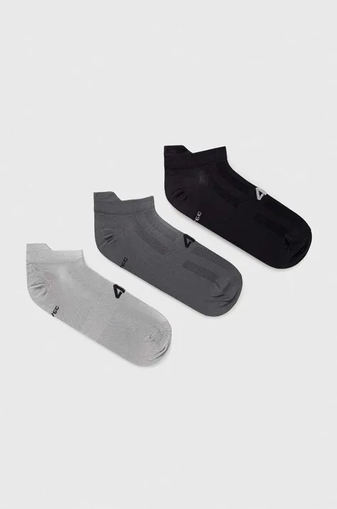 Шкарпетки 4F 3-pack чоловічі колір сірий