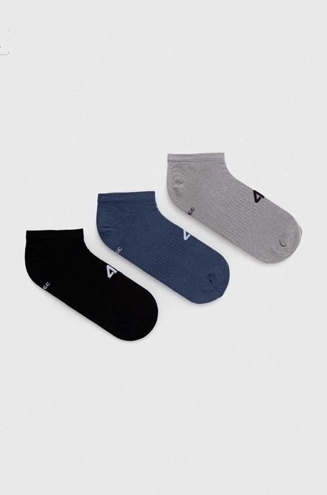 Чорапи 4F (3 броя) в лилаво