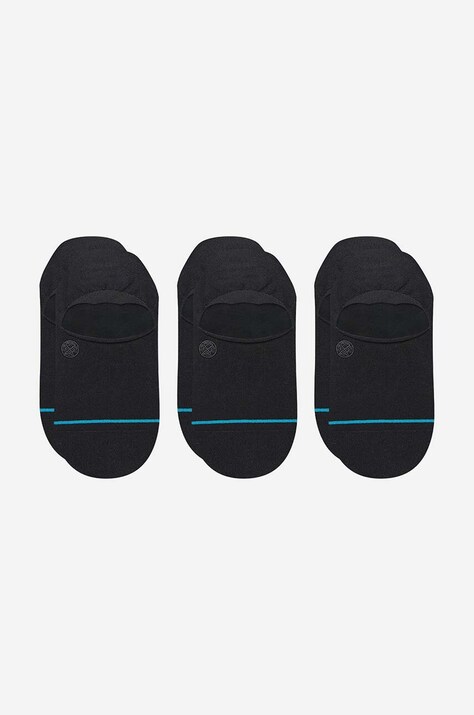 Ponožky Stance Icon No Show 3-pack pánské, černá barva, A145A23ICO-WHT