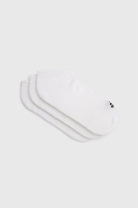 Ponožky adidas Low-Cut Socks 3-pack bílá barva, HT3434