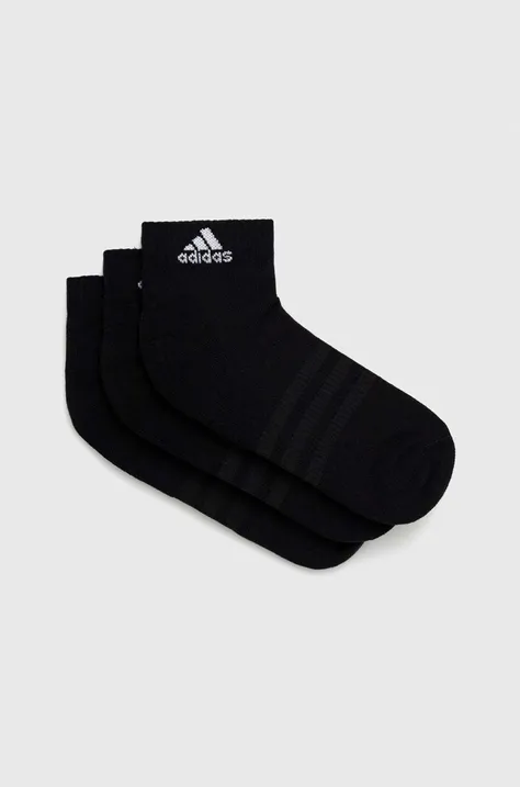 Čarape adidas Performance 3-pack boja: crna