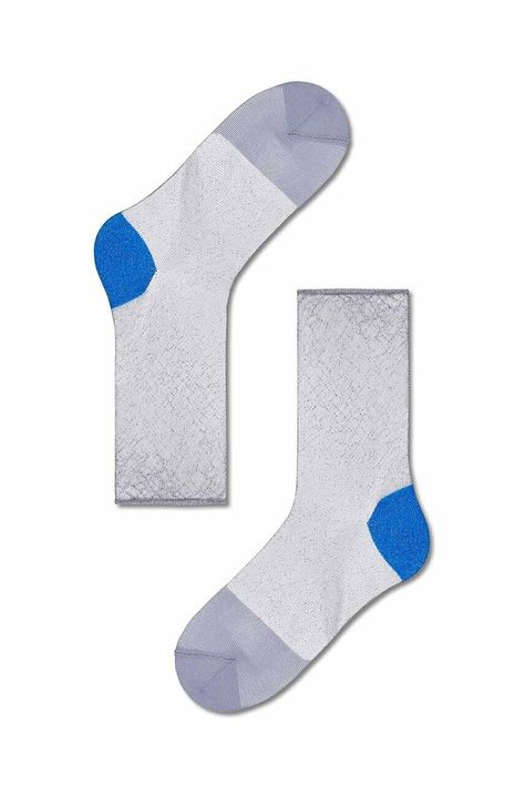Κάλτσες Happy Socks Light Blue Franca Ankle