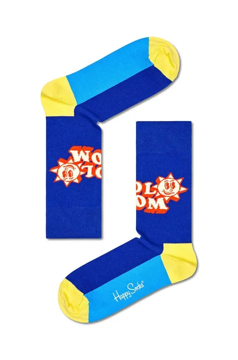 Шкарпетки Happy Socks колір синій