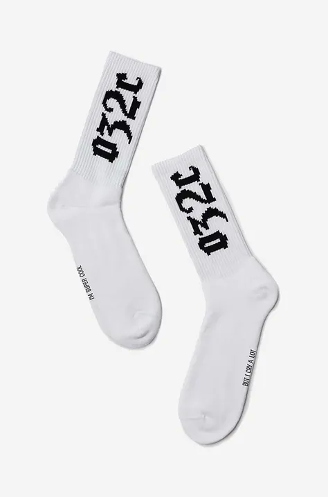 Čarape 032C Cry Socks boja: bijela, SS23.A.1012-WHITE